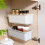 Drawable Cabinet Storage Box Bathroom & Kitchen Cabinets Storage Drawers Multi-Purpose Sink Organization Gray 5