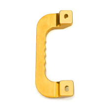 Car Door Armrest Handrail Cover Trim Drive Room Aluminum Armrest Grab Handle for RegiusAce Hiace 2005-2018 Gold