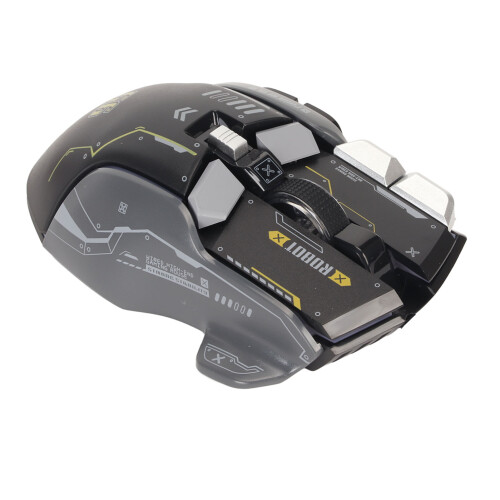 Wired Gaming Mouse 10 Button Macro 12800dpi 13 RGB Modes Black