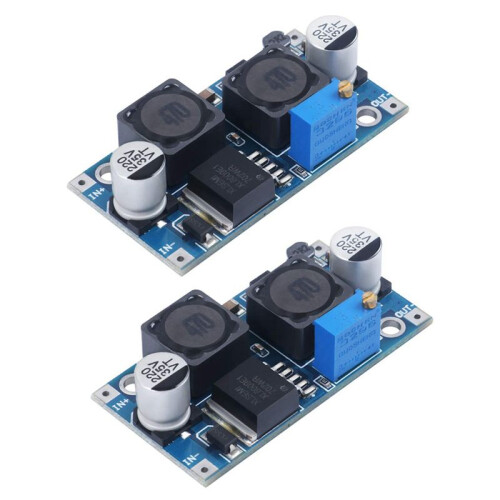 8Pcs Adjustable - Buck Boost Converter Automatic Wide Voltage Regulator XL6009 Voltage Module 2