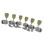 Locking Guitar Tuners for Les Paul with Vintage Chrome Finish, Stable Tuning and Fast String Changes 1