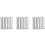 1000pcs 9x9x5mm  Aluminium Heatsink for IC LED Chipset RAM 2