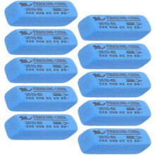 Fret Polishing Eraser for Guitar, 10pcs Oxidation and Rust Remover Fret Cleaning Tool Kit