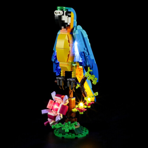 Light Kit for  31136 Parrot Model, Realistic LED Illumination, Easy Installation, Enhanced Display 1