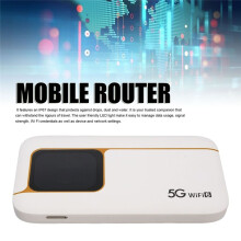 Mobile Hotspot High Speed WiFi 6 2.01 Inch 5G Mobile Hotspot Router Supports 16 Devices USB C for Working Places