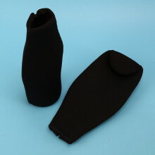 10 Pieces Beer Bottle Coolers Bottle Insulator Sleeve Covers with Ring Zipper for 12 Oz 330 Ml Bot