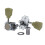 Locking Guitar Tuners for Les Paul with Vintage Chrome Finish, Stable Tuning and Fast String Changes 3