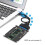 2X M.2 NGFF Oder MSATA Zu  3.0 Adapter USB 3.0 Zu 2.5  Fest Platte 2 Im 1 Konverter Reader Karte mit Kabel 8