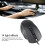 Wired Gaming Mouse 10 Buttons RGB Light 6 DPI ABS Black Type 1 3