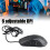 Wired Gaming Mouse 10 Buttons RGB Light 6 DPI ABS Black Type 1 4