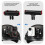 Helmet Fix Mount Base for FAST Helmet 3- Helmet Quick Release Base Adapter for  13 12/ ACTION 5/4/ 5