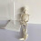 20cm Removable Anatomical Skeleton Model for Classroom Teaching and Art Study, Durable Mini Human Skeleton 5