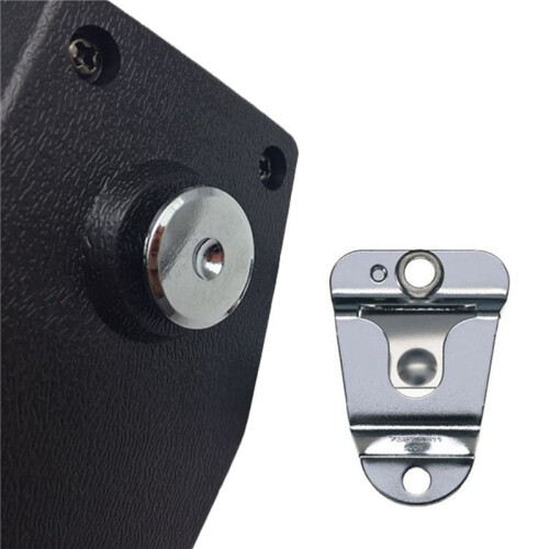 4 Pack Quality Microphone Hang  Clip for Mobile Two-Way Radios TAP-9073B 2