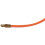 2 Pcs 4mm 15 Meter Orange Guide Device Nylon Electric Cable Push Pullers Duct Snake Rodder Fish Tape Wire 8