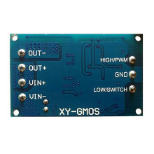 2X  4V -60V High Power Mos Fet Trigger Drive  Module Board Pwm Justerbar Controller Dual-Mos-Modul