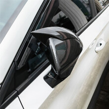 For  4 MG4 EV Mulan 2023 Car Side Rear View Mirror Cover Trim Protector Decoration Accessories,Carbon Fiber Pattern