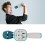 DS813 Wireless Bluetooth Microphone 100Hz‑10KHz, 5W, Blue 13