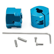 Kit de Ligação de Liga de Alumínio Hexagonal para Atualização de Carro RC para Acessórios de Carro RC Série 1/10 WR/GF/G6
