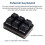 6Keys Copy Paste Search Save Cut Keyboard One Handed OSU Keypad Programmable Mechanical Shortcut Macro Keyboard Black 6