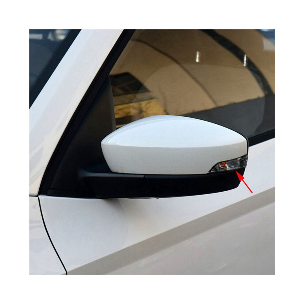 1Pair Rearview Mirror Turn Signal Shell Indicator For Fabia 2015-2017 Rapid 2018-2020 6V0949101 6V0 949 102 Light 4714140701173