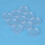 30 Pcs Small Round Transparent Plastic Coin Capsules Box 33mm 4