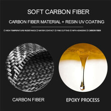 For CC 2012-2018 Soft Carbon Fiber Car Dashboard Instrument Panel Display Cover Trim Sticker Accessories