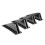 Universal 4Pcs/Set Car Rear Bumper Diffuser Spoiler ABS Anti-Collision Rear Bumper Lip Diffuser A 3