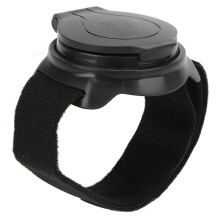 Black Convex Design Bike Mirror with Nylon Arm Strap 5cm for Safety"\
