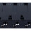 5-String Bass Bridge, Thickened Tailpiece, Black 8