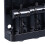 5-String Bass Bridge, Thickened Tailpiece, Black 6