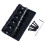 5-String Bass Bridge, Thickened Tailpiece, Black 7