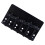 5-String Bass Bridge, Thickened Tailpiece, Black 9
