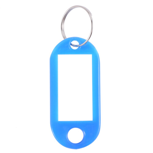 20 x plastic key tag identification label 2
