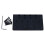 5-String Bass Bridge, Thickened Tailpiece, Black 14