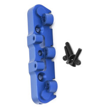RC Auto Upgrade Voorbumper Arm Code Kit voor Arrma 1/8 Karton Outcast Talion Typhon RC Auto Accessoires Blauw