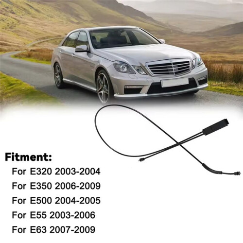 Car Engine Hood Release Cable Wire for   E-Class E320 E55 AMG E320 2003 - 2004 Kit 2118800159 211880015964