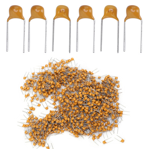 Ceramic Capacitor 4.7UF 5.08mm Axial Lead DC50V 10% Deviation 1