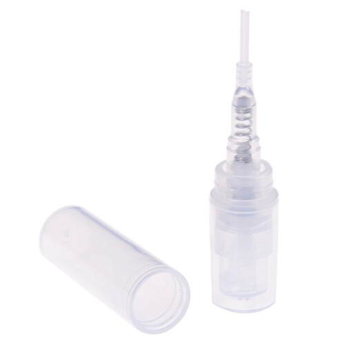 320Pcs Transparent Empty Spray Bottles Plastic Refillable Container Empty Cosmetic Containers - 120Pcs 3Ml & 200Pcs 2Ml