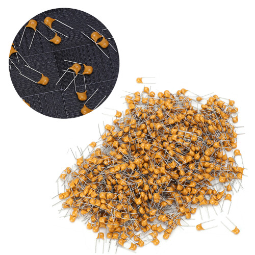 Ceramic Capacitor 4.7UF 5.08mm Axial Lead 50V DC, 10% Deviation