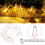 20LED Rose Gold Geometric String Lights for Indoor Decor, 3AA Batteries 5