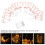 20LED Rose Gold Geometric String Lights for Indoor Decor, 3AA Batteries 7