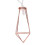 20LED Rose Gold Geometric String Lights for Indoor Decor, 3AA Batteries 9