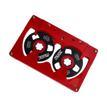 50 Minutes Reel to Reel Blank Cassette Double Sided Metal Reel Sound Hollow Case Audio Cassette Recording Tape