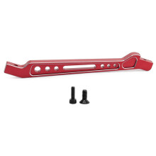 RC Auto Upgrade Voorste Stuurdrukplaat Ondersteuningsframe voor 1/8 ARRMA 6s TYPHON RC Auto Accessoires Rood