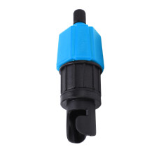 Boot-Luftventil-Adapter-Kompressor-Set für Kajak, Paddle-Board, aufblasbares Floß Blau