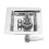 For RV Stainless Steel Panel Lock T-Shaped Folding Handle Door Lock Square Tool Lock Embedded Lock RV Accessories 2