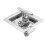For RV Stainless Steel Panel Lock T-Shaped Folding Handle Door Lock Square Tool Lock Embedded Lock RV Accessories 8