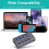 USB3.0-Splitter, 4-Port-Lade-Multi-Interface-HUB mit Schalter 6