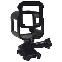 2X Aluminum Alloy Case Camera Aluminum Alloy Standard Protective Housing Frame for Hero 5 Session/Hero 4 Session