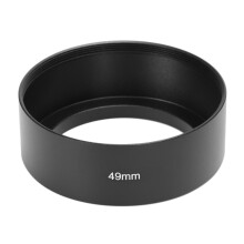 3 Stücke 49mm Bahmen Standard Metall Gegenlichtblende für